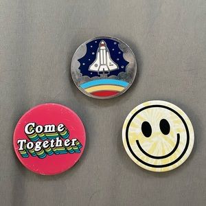 Pop socket 3-pack (only the tops)